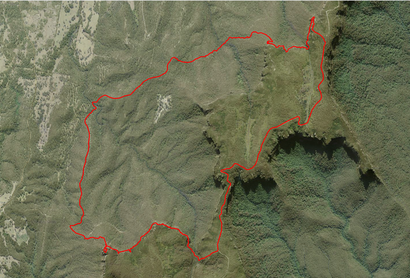 GPS route of Black Billy Head and Rice Terrace
